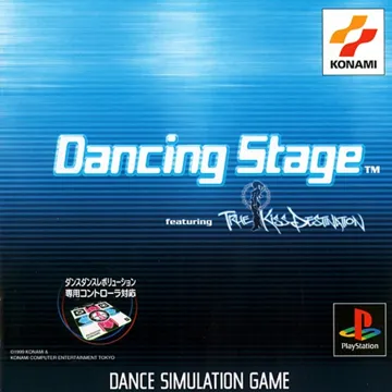 Dancing Stage featuring True Kiss Destination (JP) box cover front